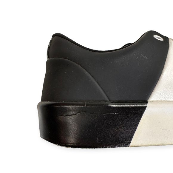 ALDO "Etilivia" Black and White Color Block Sneakers, Size 8 - Picture 8 of 9